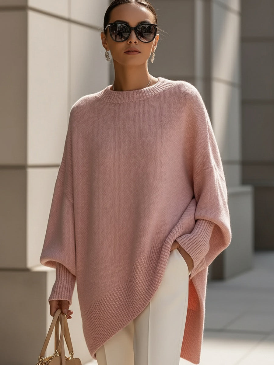 Elodie | Jersey Oversize de Mezcla de Lana