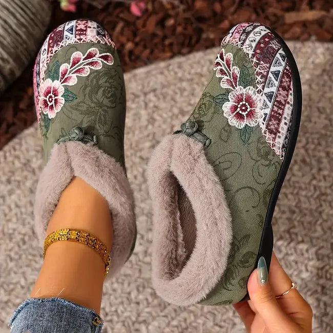 Dannelia | Zapatillas Cómodas de Pelo Sintético