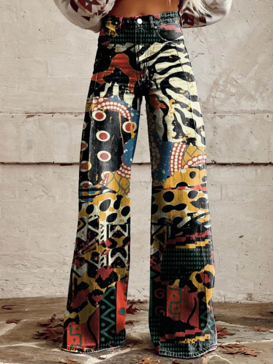 Élodie | Pantalón Ancho Elegante