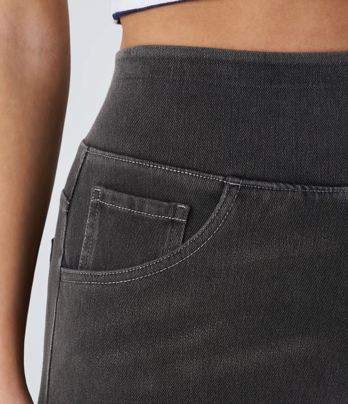 Eva | Pantalón Elástico de Cintura Alta y Cómodo