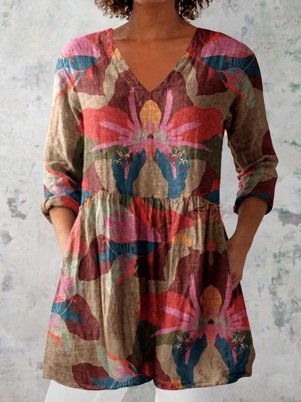 Harmony | Blusa Larga con Escote en V