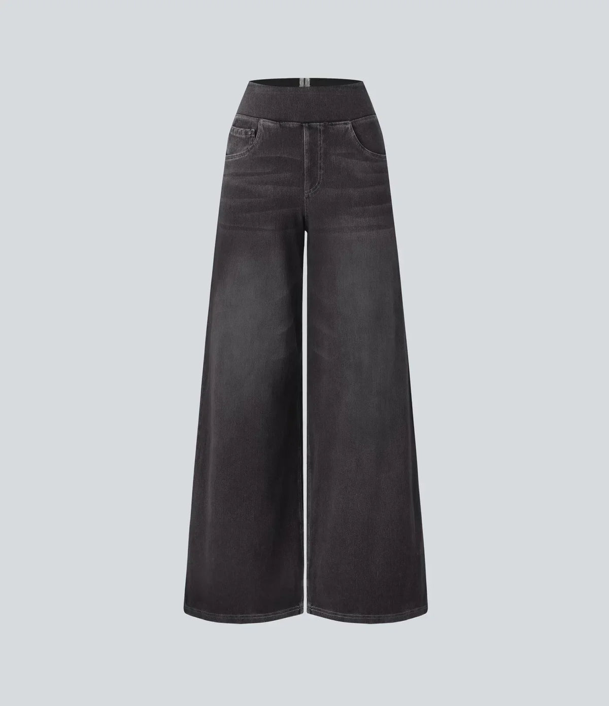 Eva | Pantalón Elástico de Cintura Alta y Cómodo