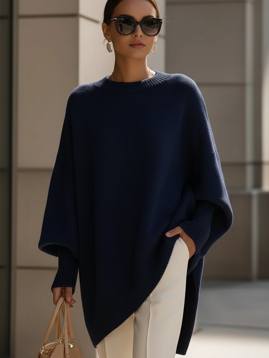 Elodie | Jersey Oversize de Mezcla de Lana