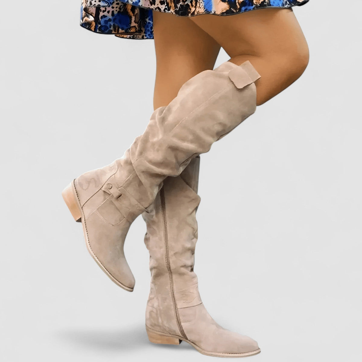 Adeliza | Botas Altas Estilo Riding