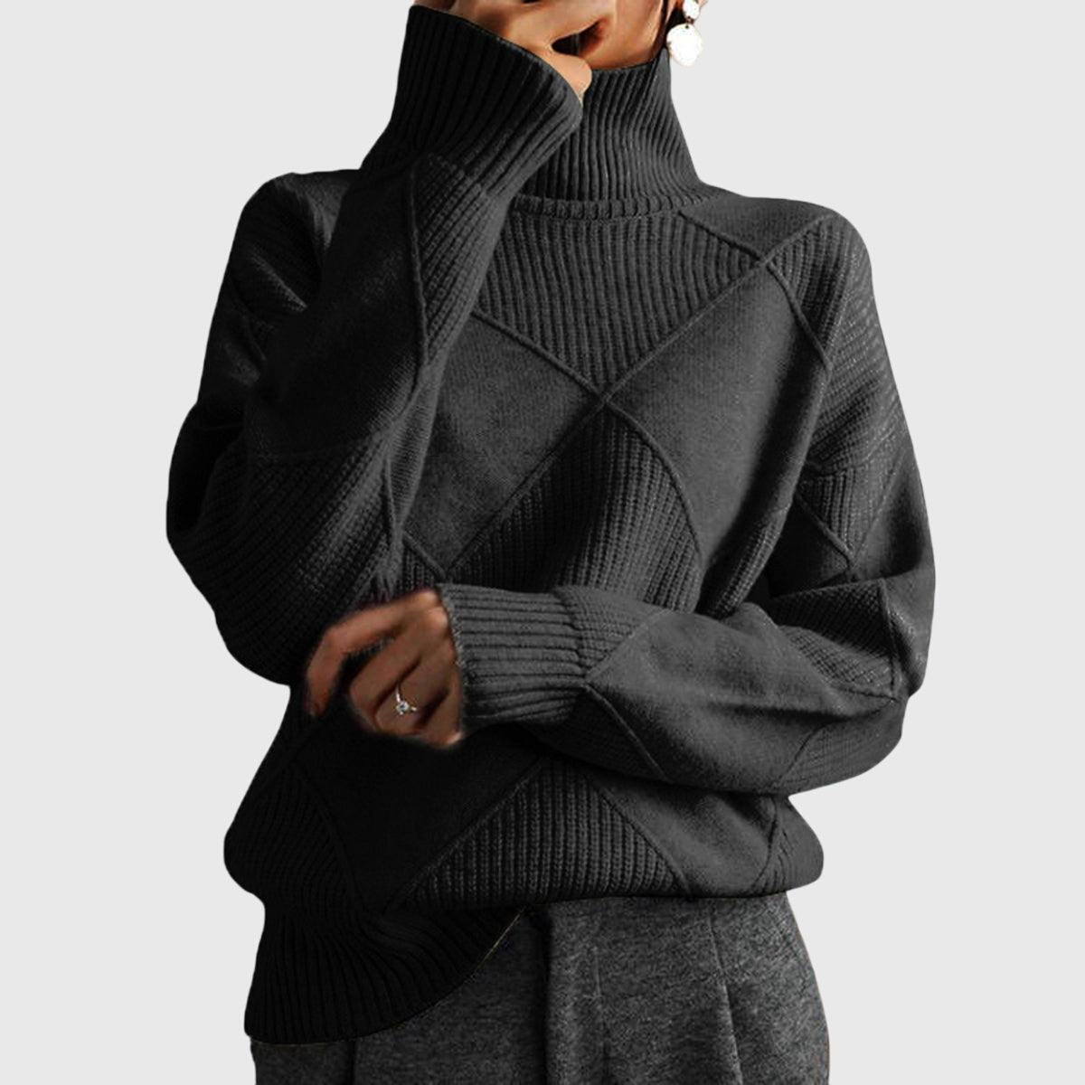 Angela | Jersey de Cuello Alto