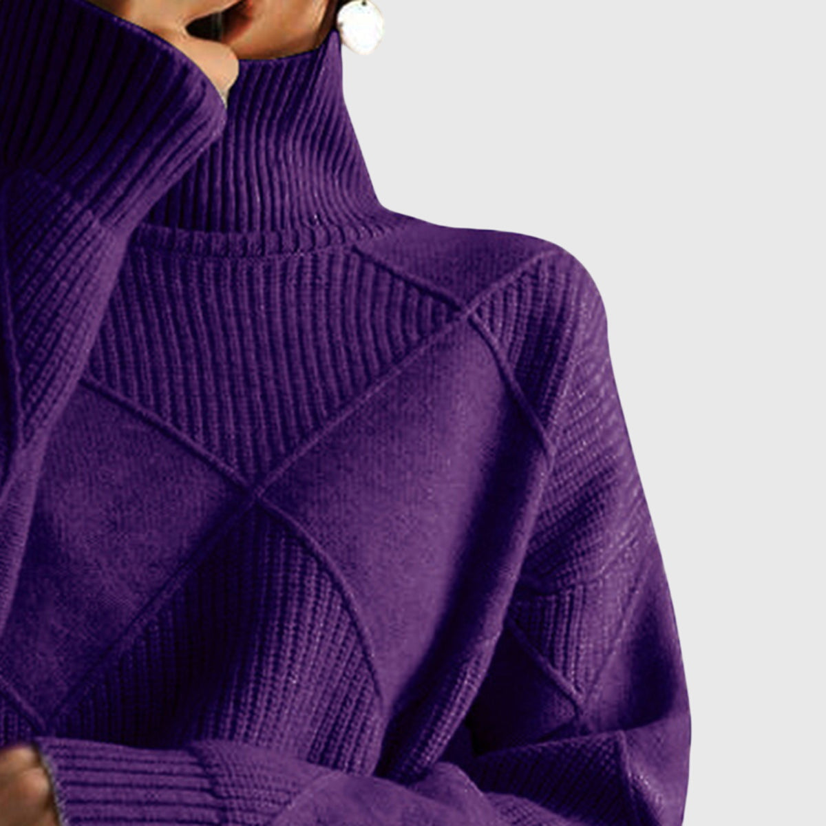 Angela | Jersey de Cuello Alto