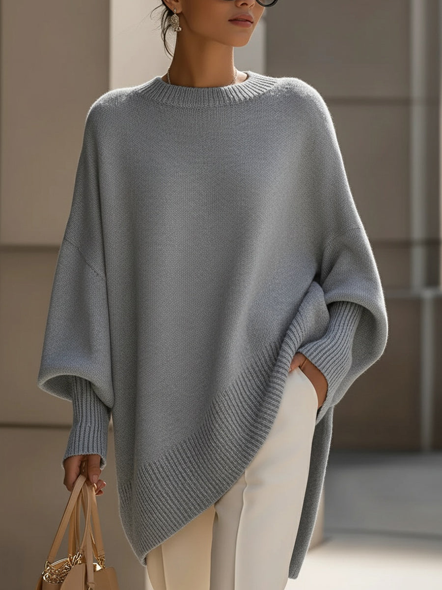 Elodie | Jersey Oversize de Mezcla de Lana