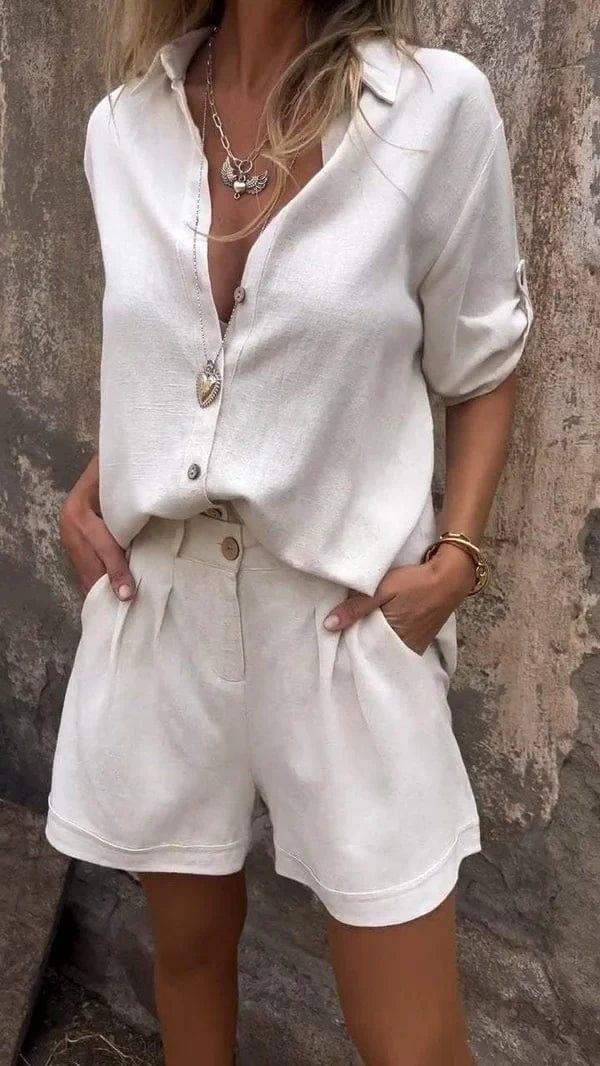 Hayes | Conjunto de Lino Fresco