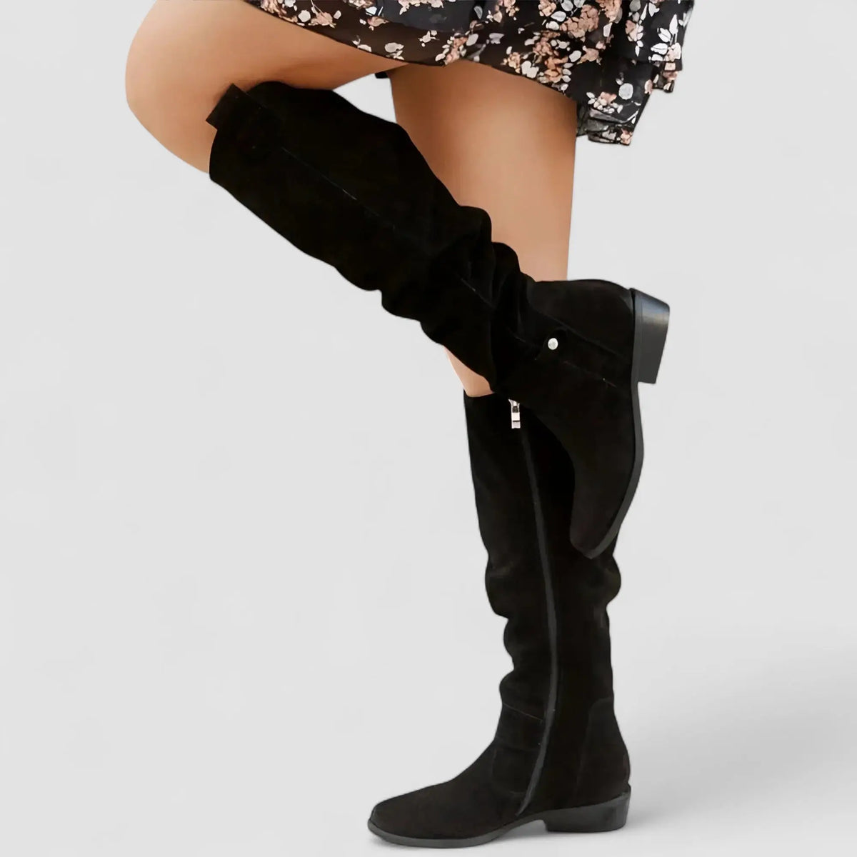Adeliza | Botas Altas Estilo Riding