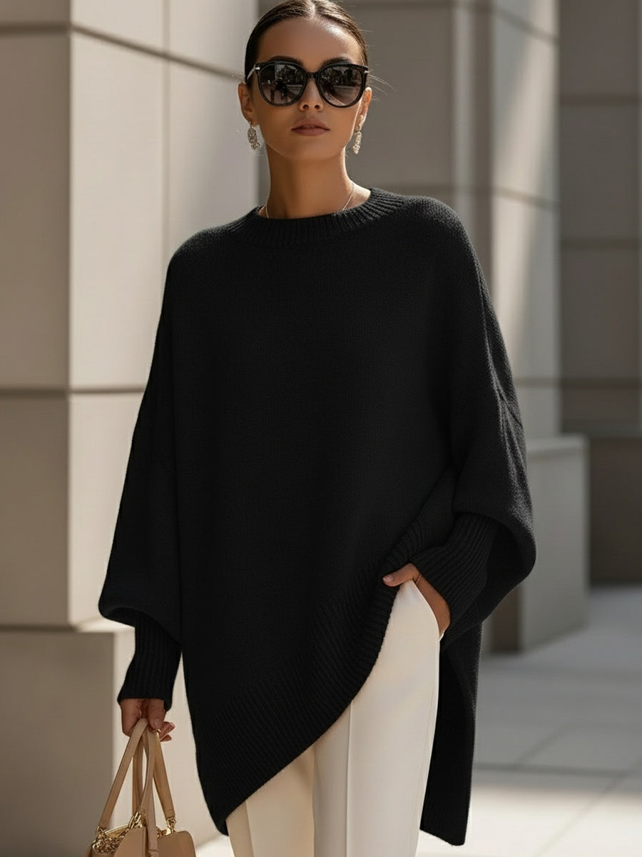 Elodie | Jersey Oversize de Mezcla de Lana