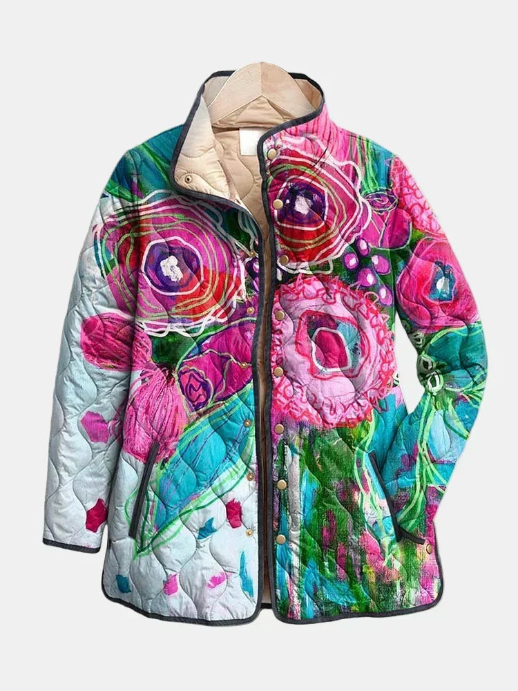 Arianne Chaqueta Elegante de Flores