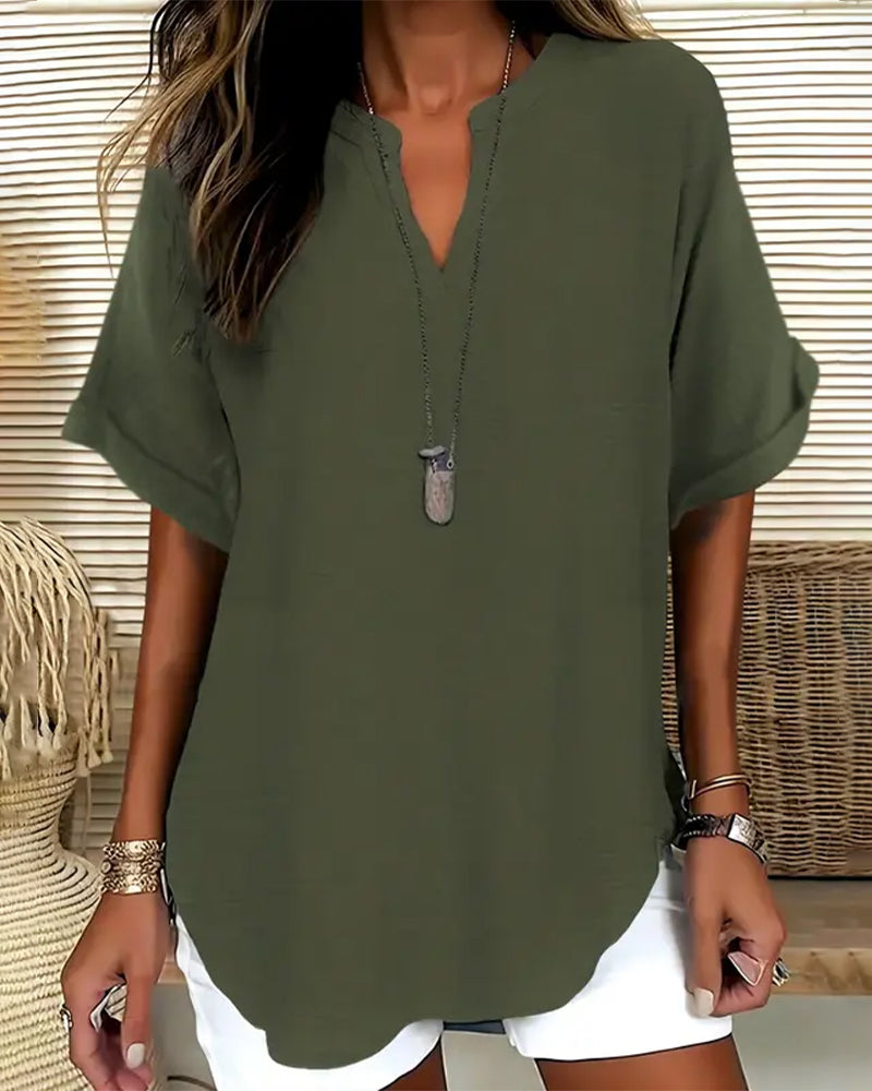 Amélie Blusa Holgada
