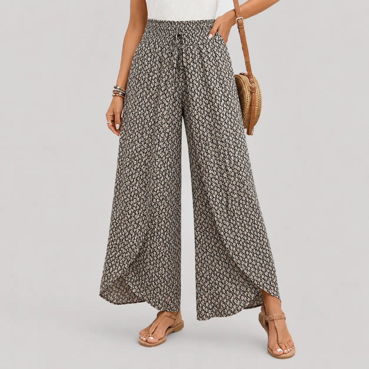 Sahara Pantalones Anchos Relajados