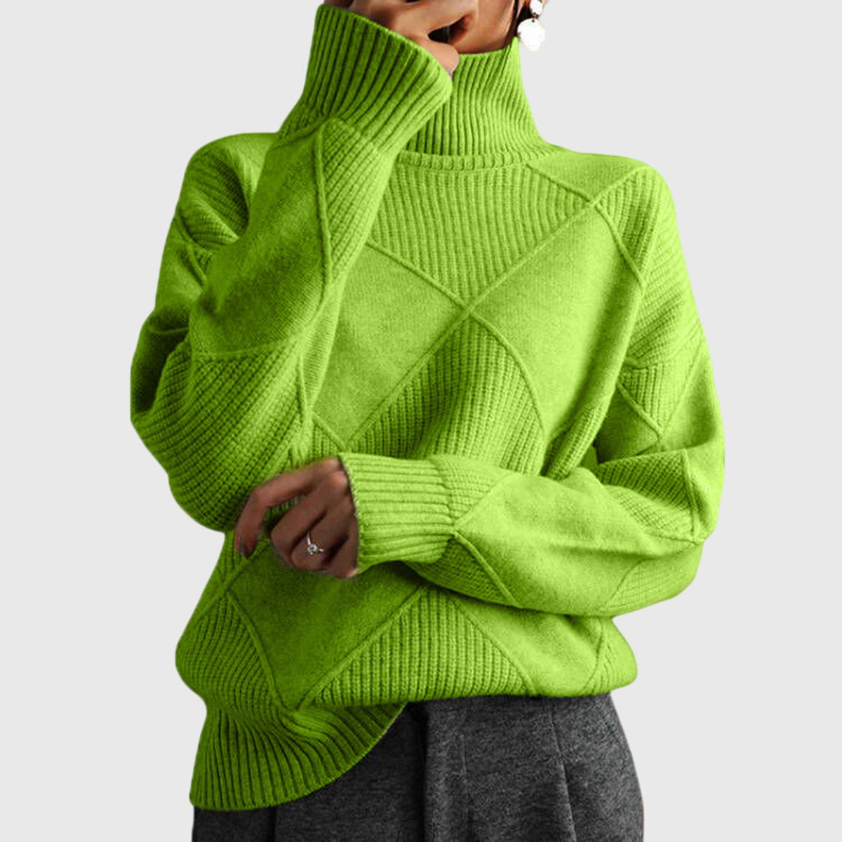 Angela | Jersey de Cuello Alto