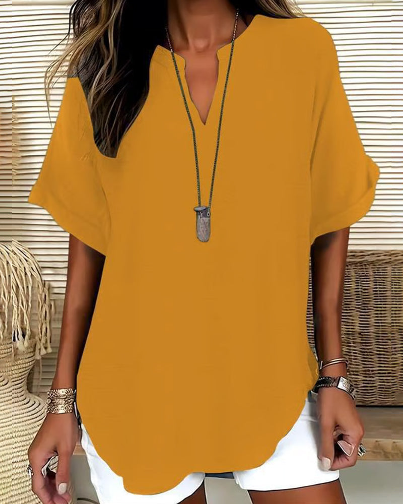 Amélie Blusa Holgada