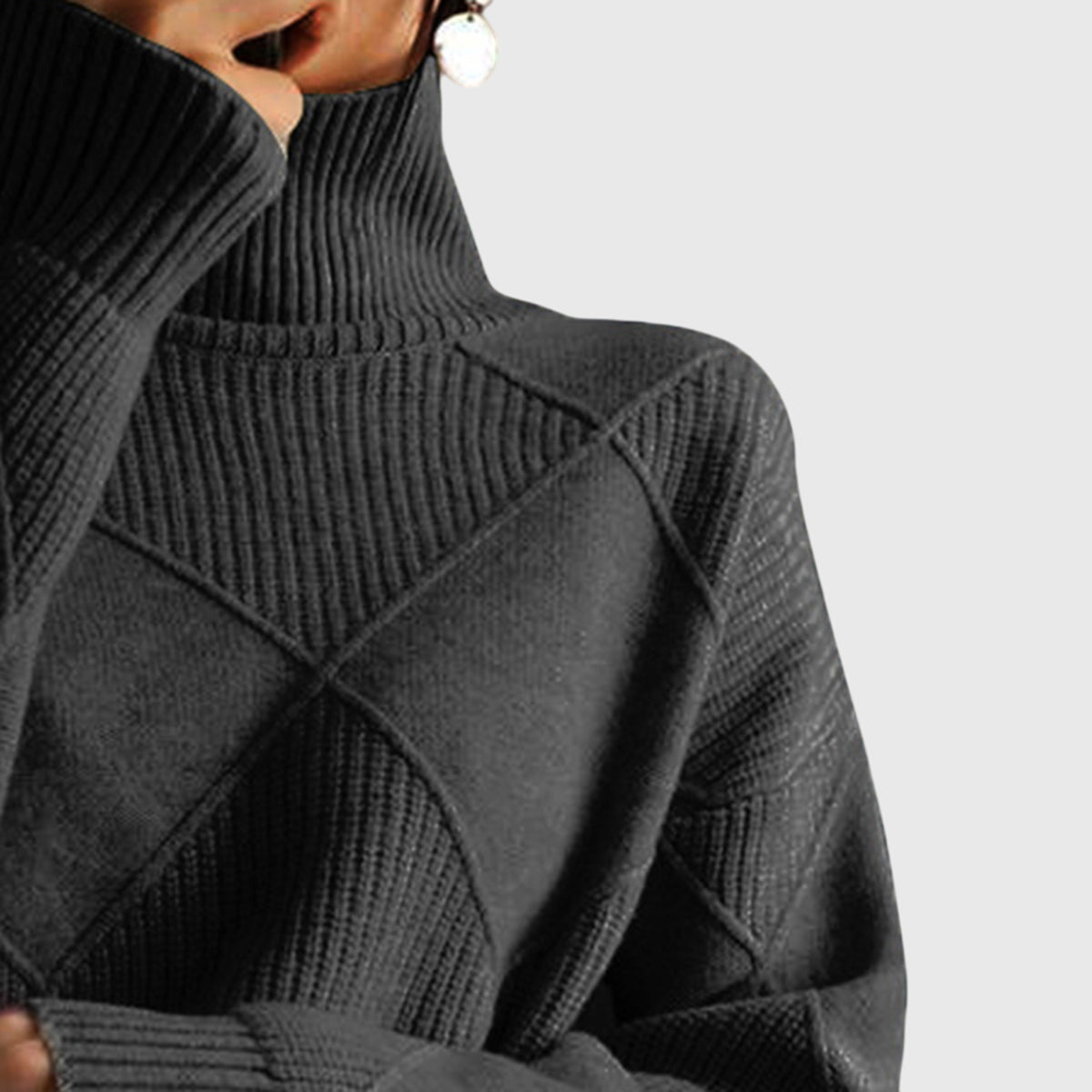 Angela | Jersey de Cuello Alto