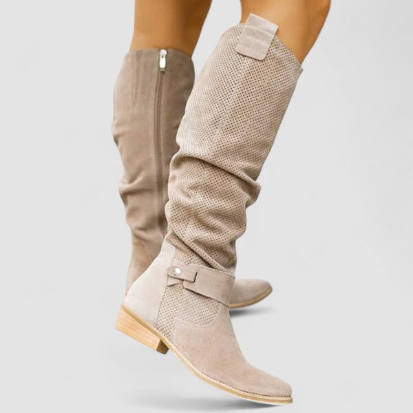 Georgiana | Botas Altas Western Estilo Slouch