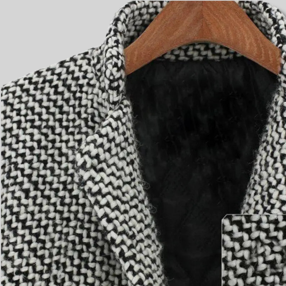 Edith | Abrigo de Tweed Texturizado