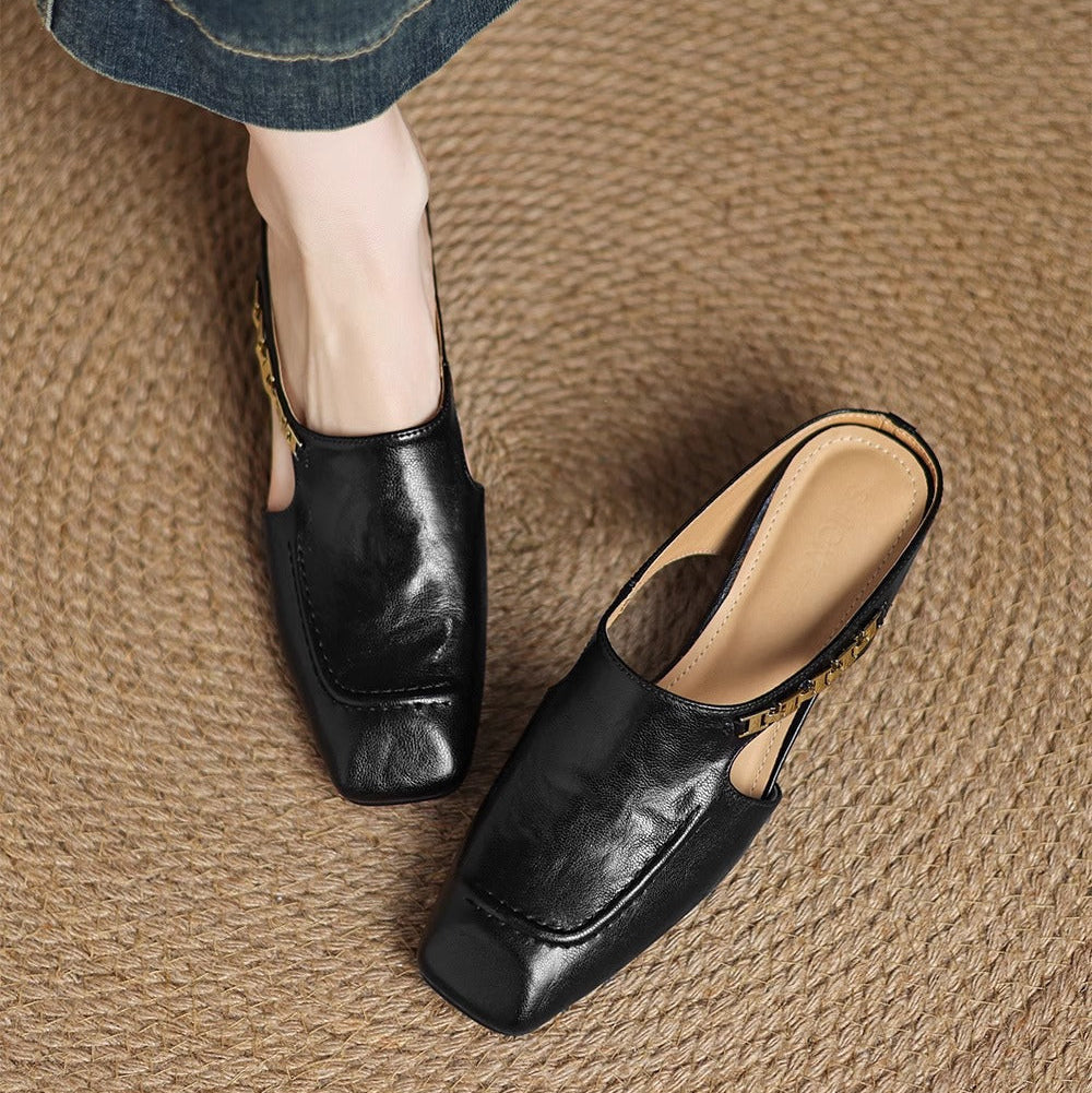 Avella Mules de Piel