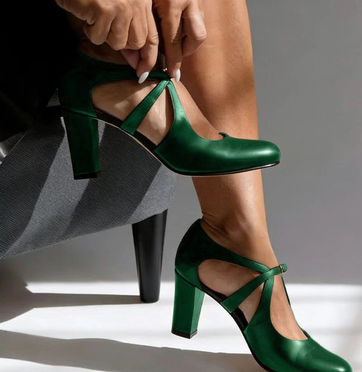 Camille™ | Tacones de Piel Elegantes y Cómodos