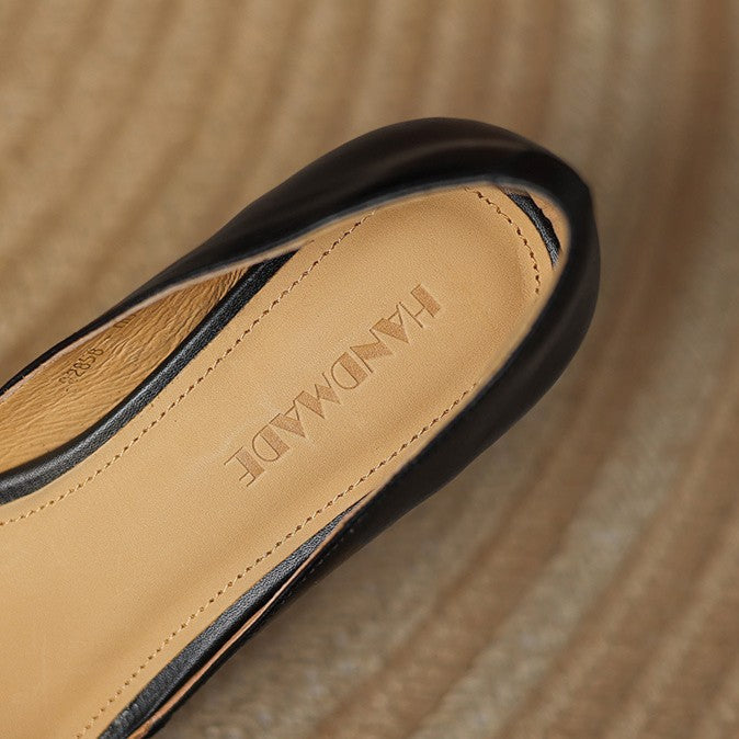 Ceyra Tacones de Piel Kitten