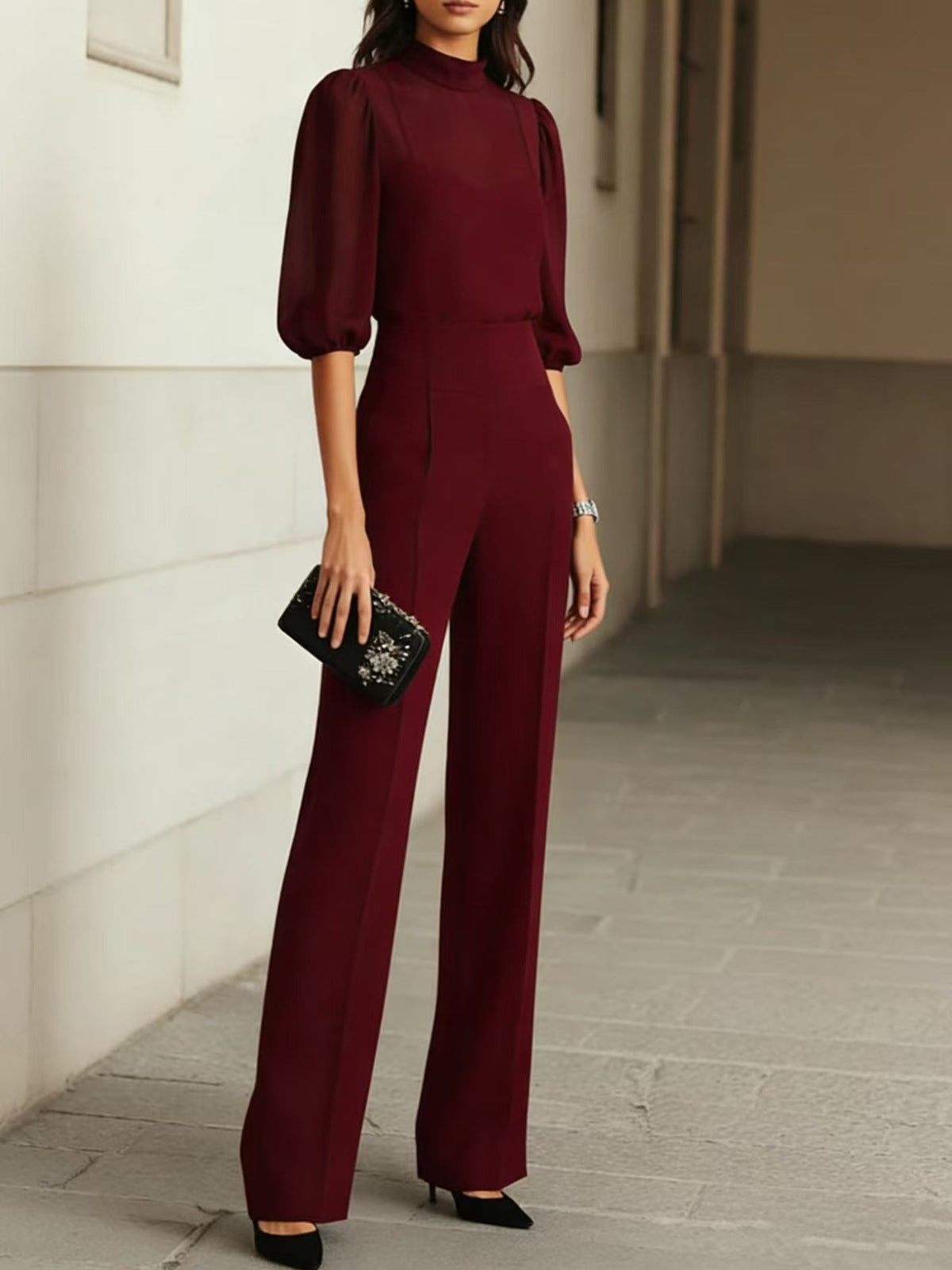 Emma Conjunto Elegante de 3 Piezas