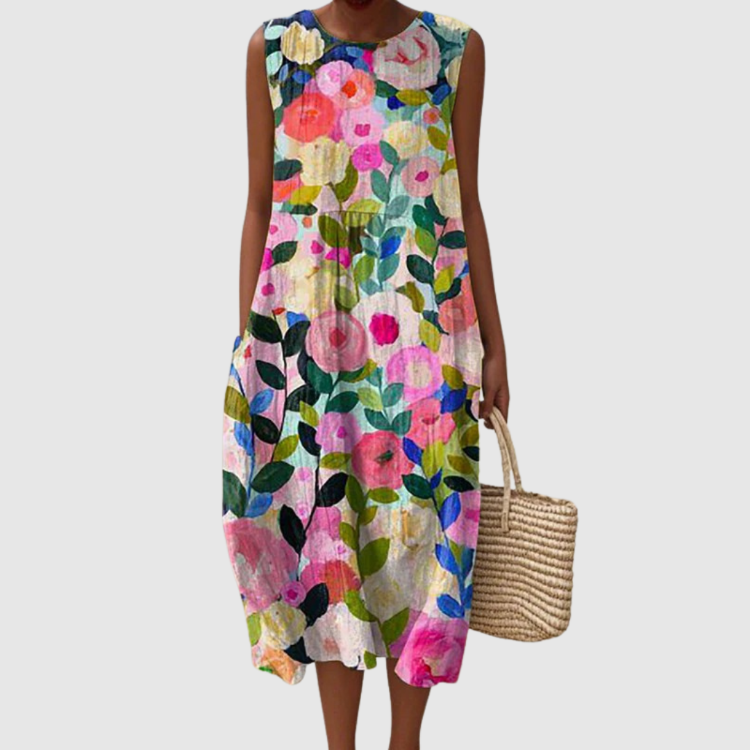 Ava | Vestido Midi Floral
