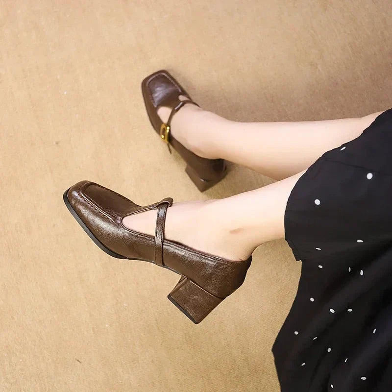 Dorvanna Mary Janes Estilo Francés