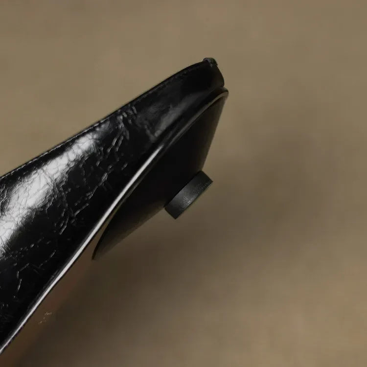 Alour Mules de Piel Auténtica