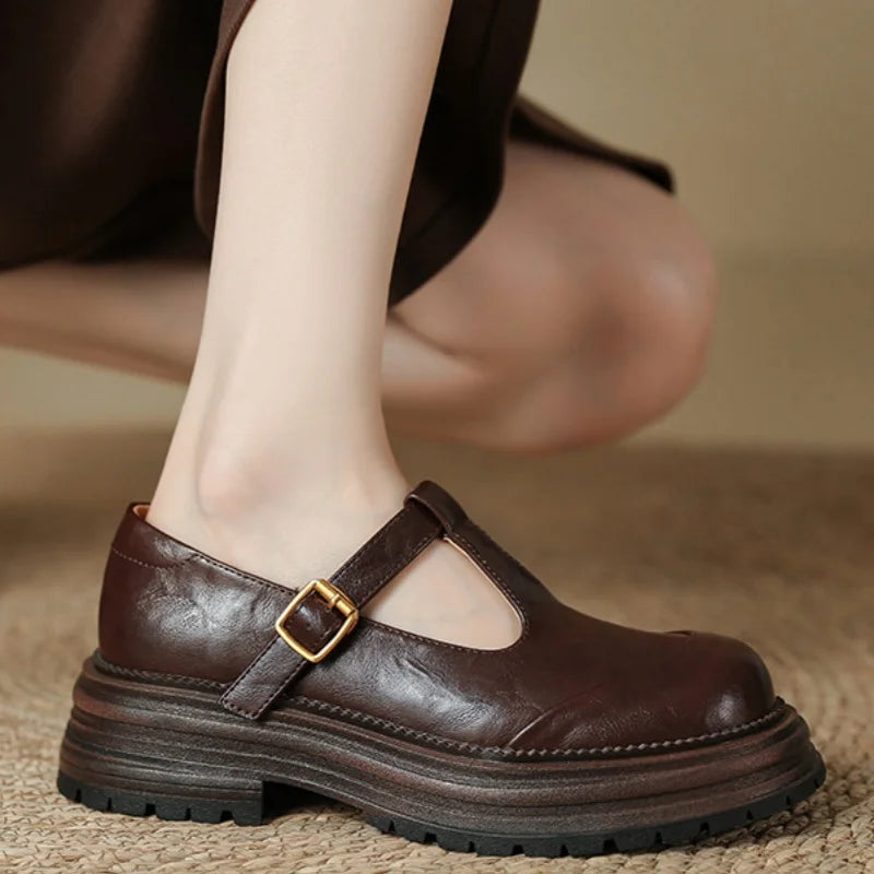 Farisse Zapatos con Pulsera en T