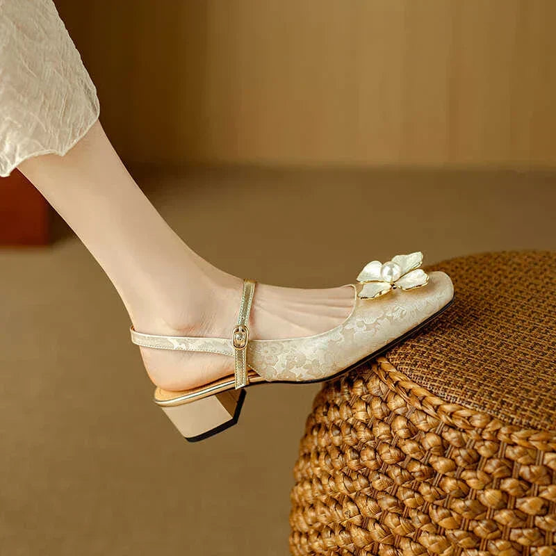 Genine | Zapatos Destalonados con Tira