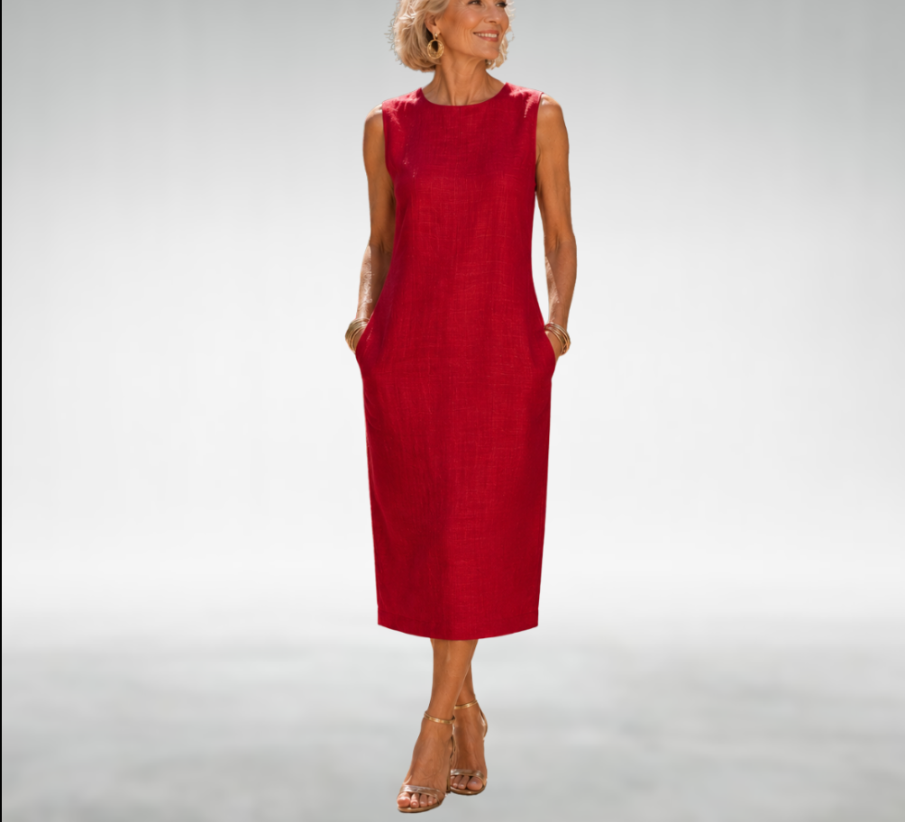 Camelle Vestido Midi Elegante