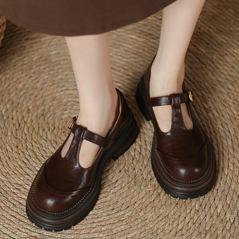 Farisse Zapatos con Pulsera en T