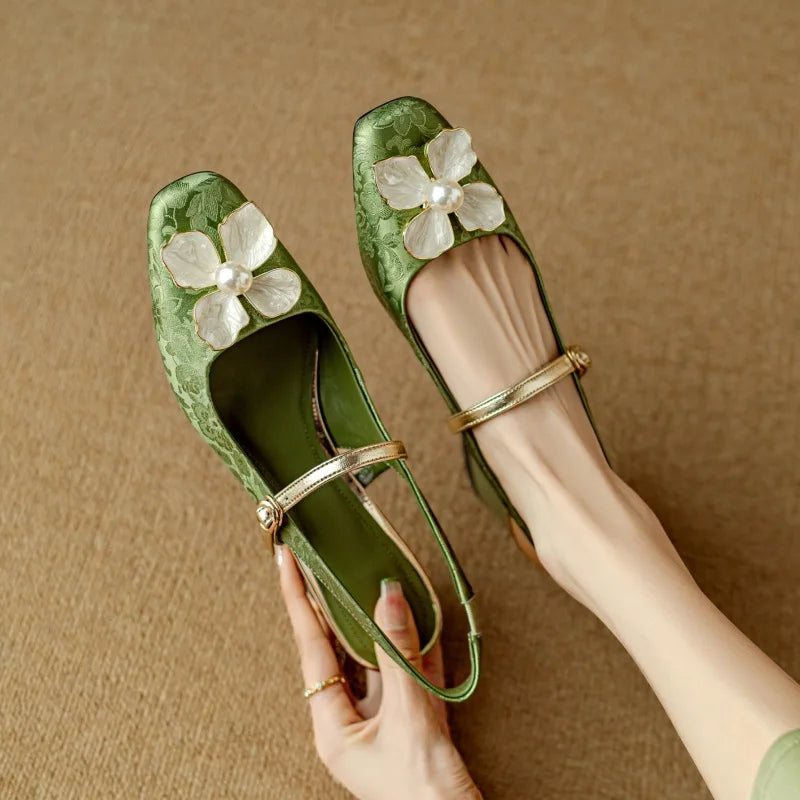 Genine | Zapatos Destalonados con Tira