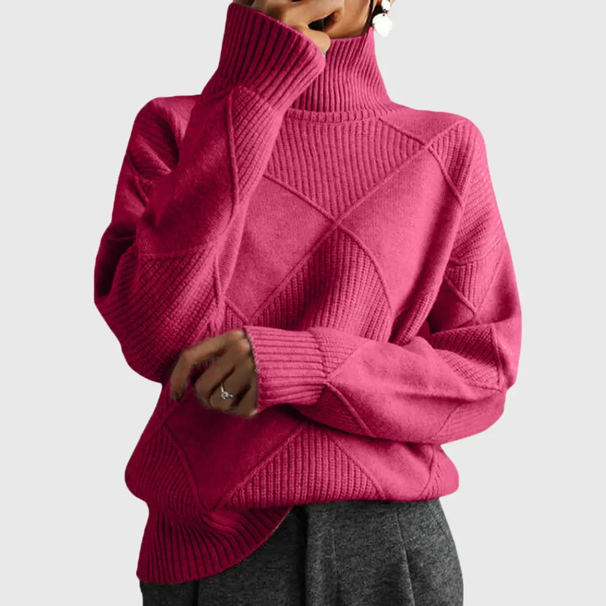 Angela | Jersey de Cuello Alto