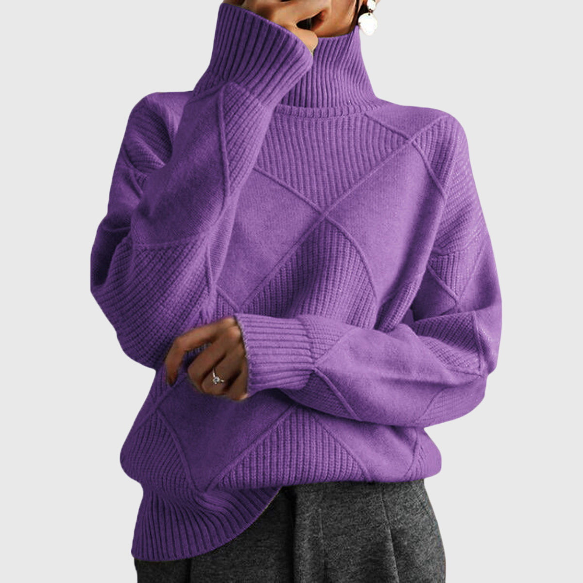 Angela | Jersey de Cuello Alto