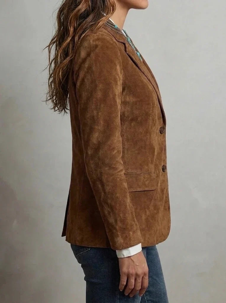 Valeria | Blazer Vintage Marrón