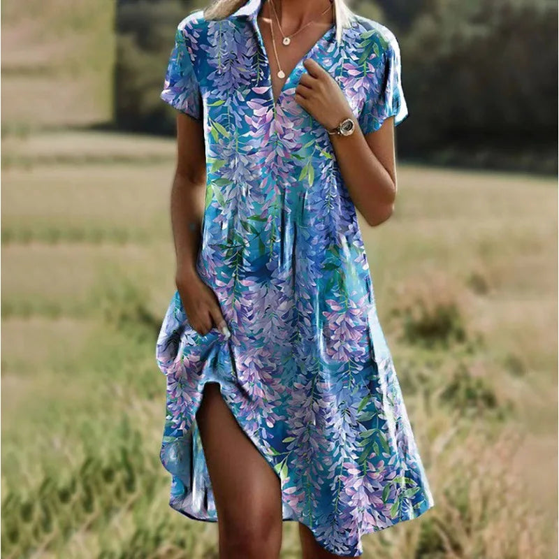 Daphne – Vestido Midi Ligero y Cómodo