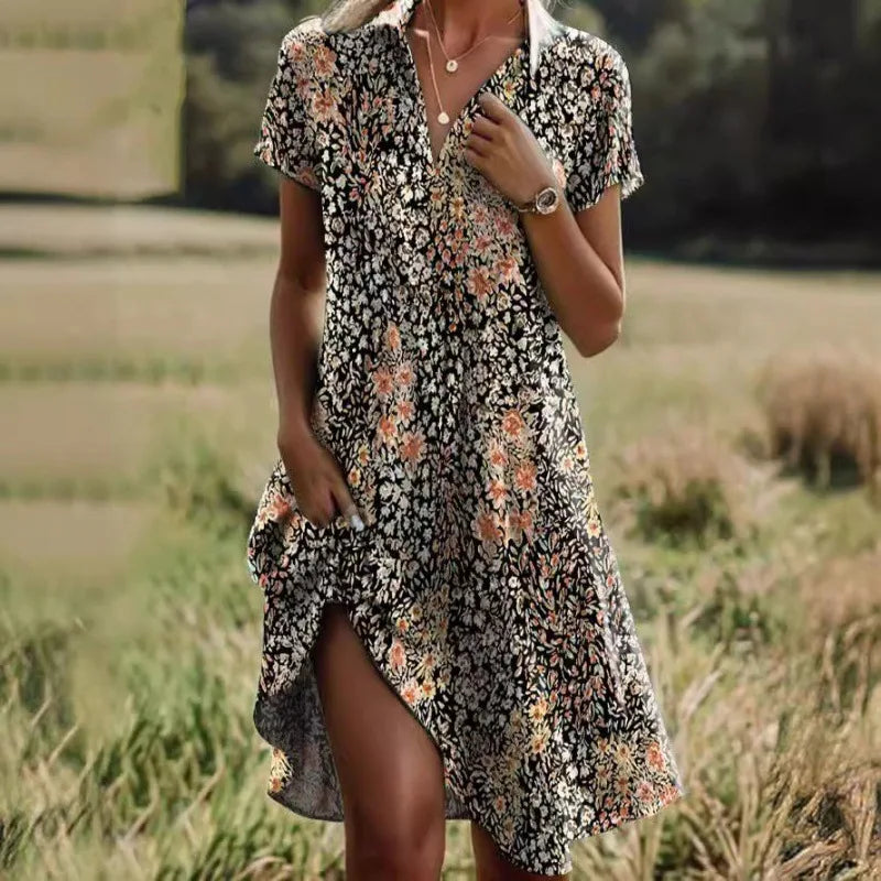 Daphne – Vestido Midi Ligero y Cómodo