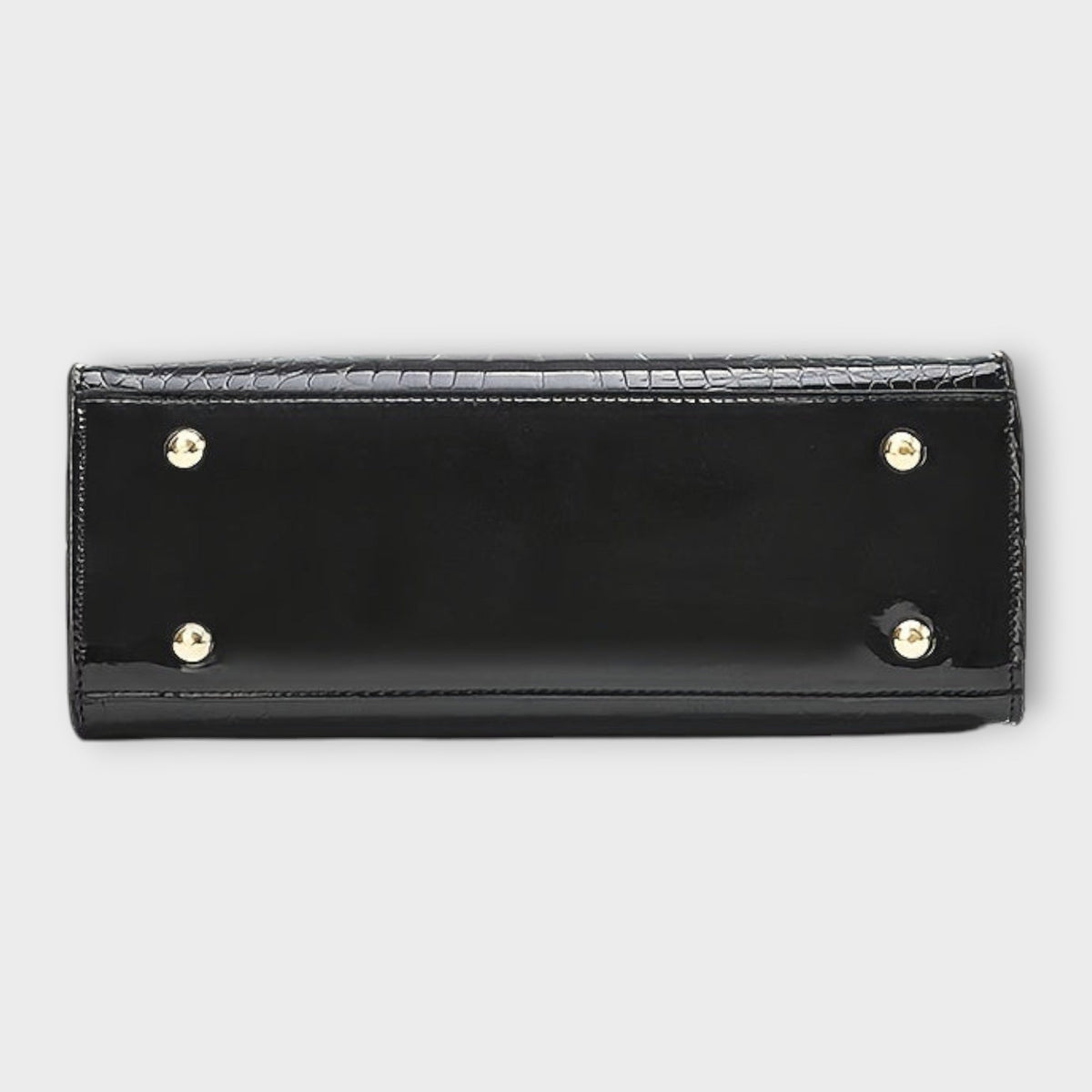 Isabeau | Bolso Estructurado Efecto Cocodrilo