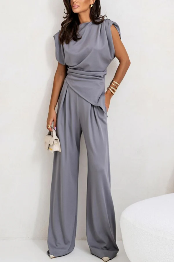Eliza | Conjunto Elegante de Top y Pantalón