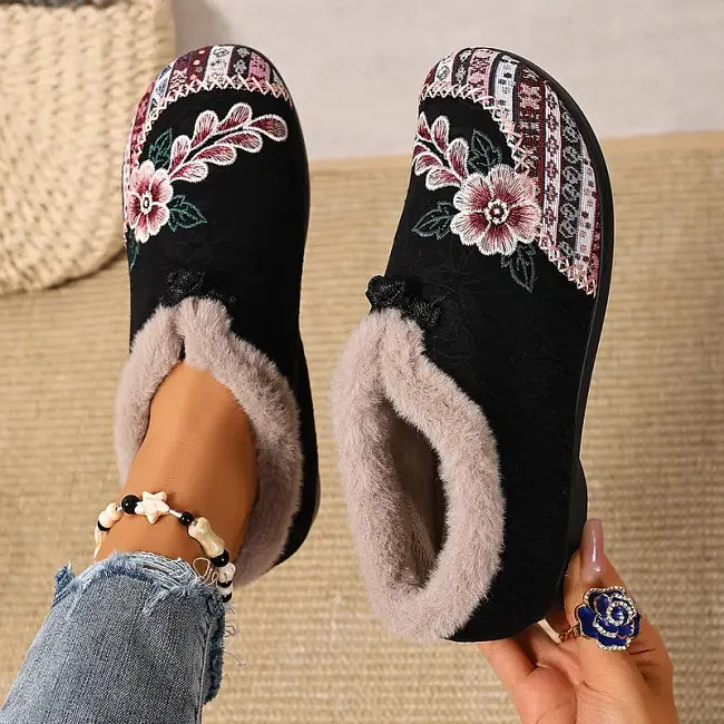 Dannelia | Zapatillas Cómodas de Pelo Sintético