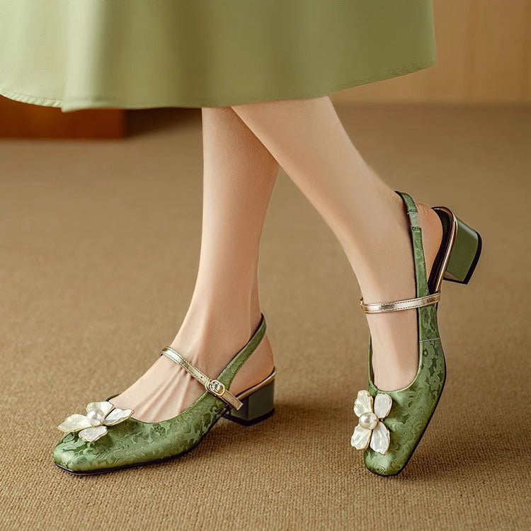 Genine | Zapatos Destalonados con Tira