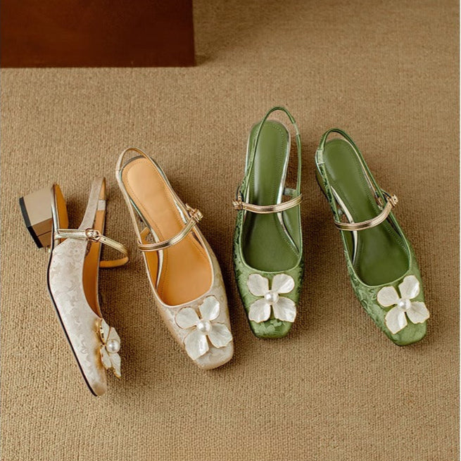Genine | Zapatos Destalonados con Tira