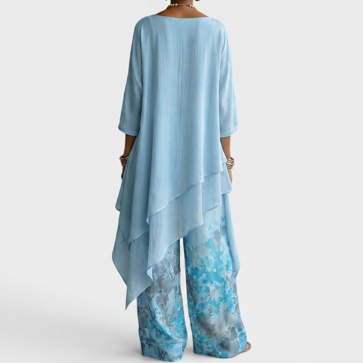 Celestine | Conjunto de Dos Piezas con Elegancia Fluida