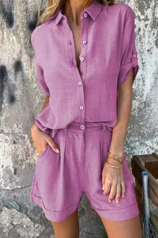 Hayes | Conjunto de Lino Fresco