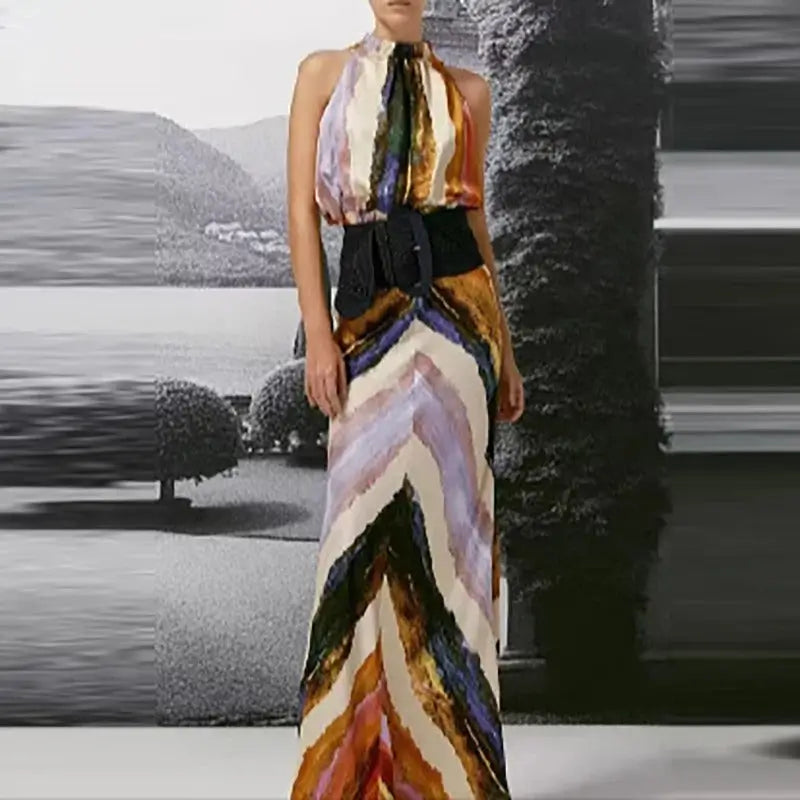 Clara Conjunto Halter Estampado