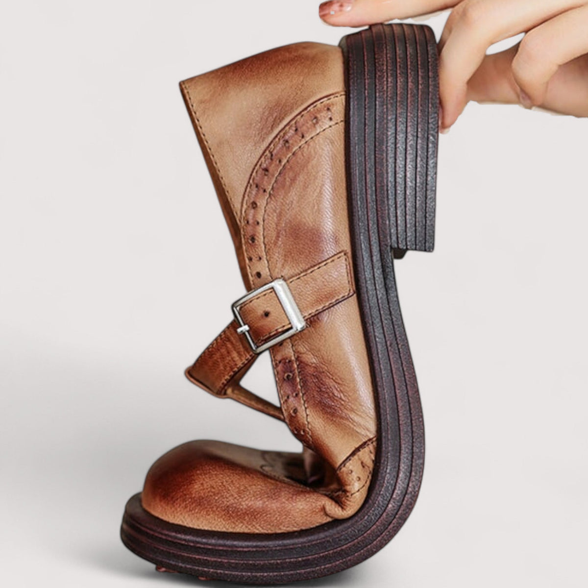 Colette Zapatos Mary Jane de Piel