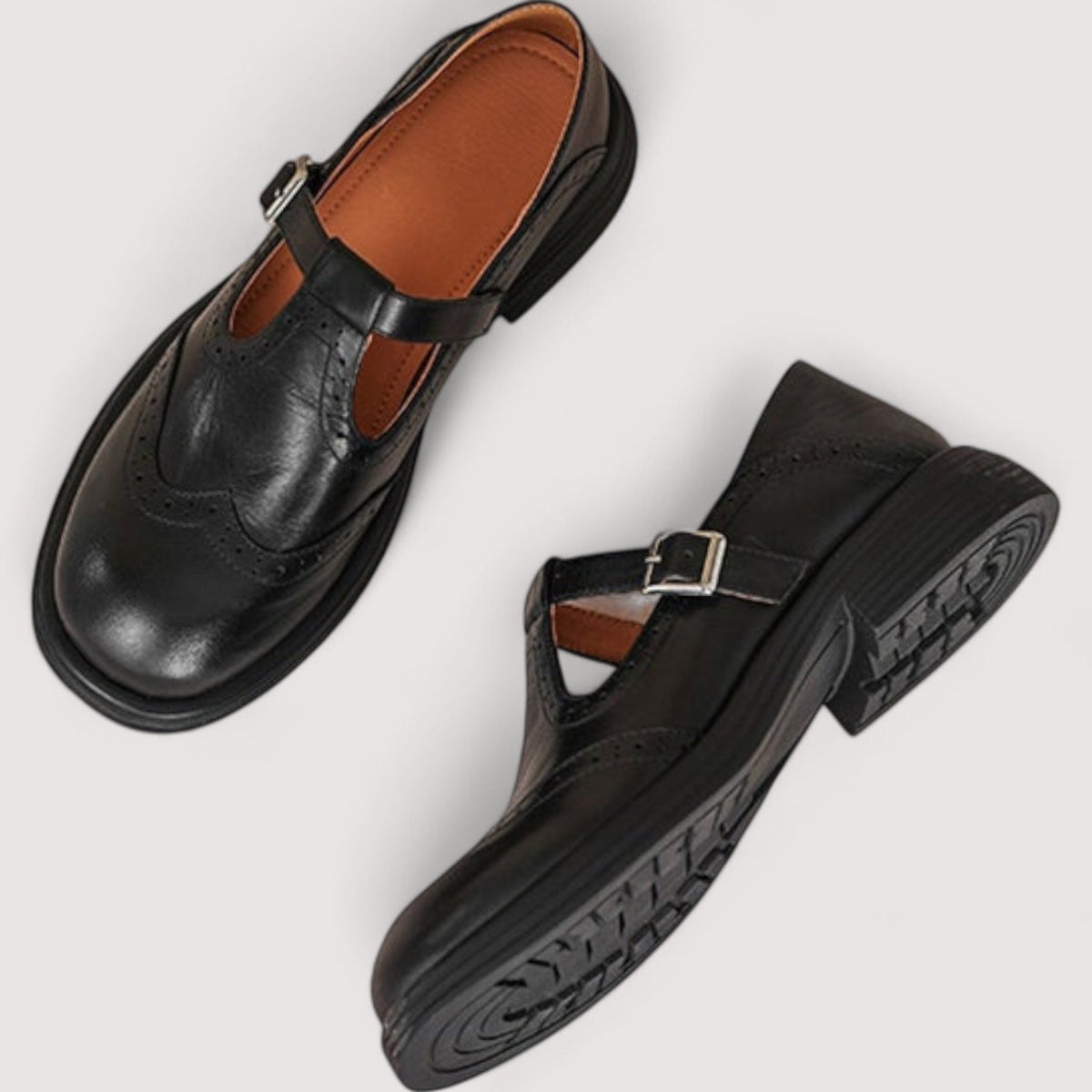 Colette Zapatos Mary Jane de Piel