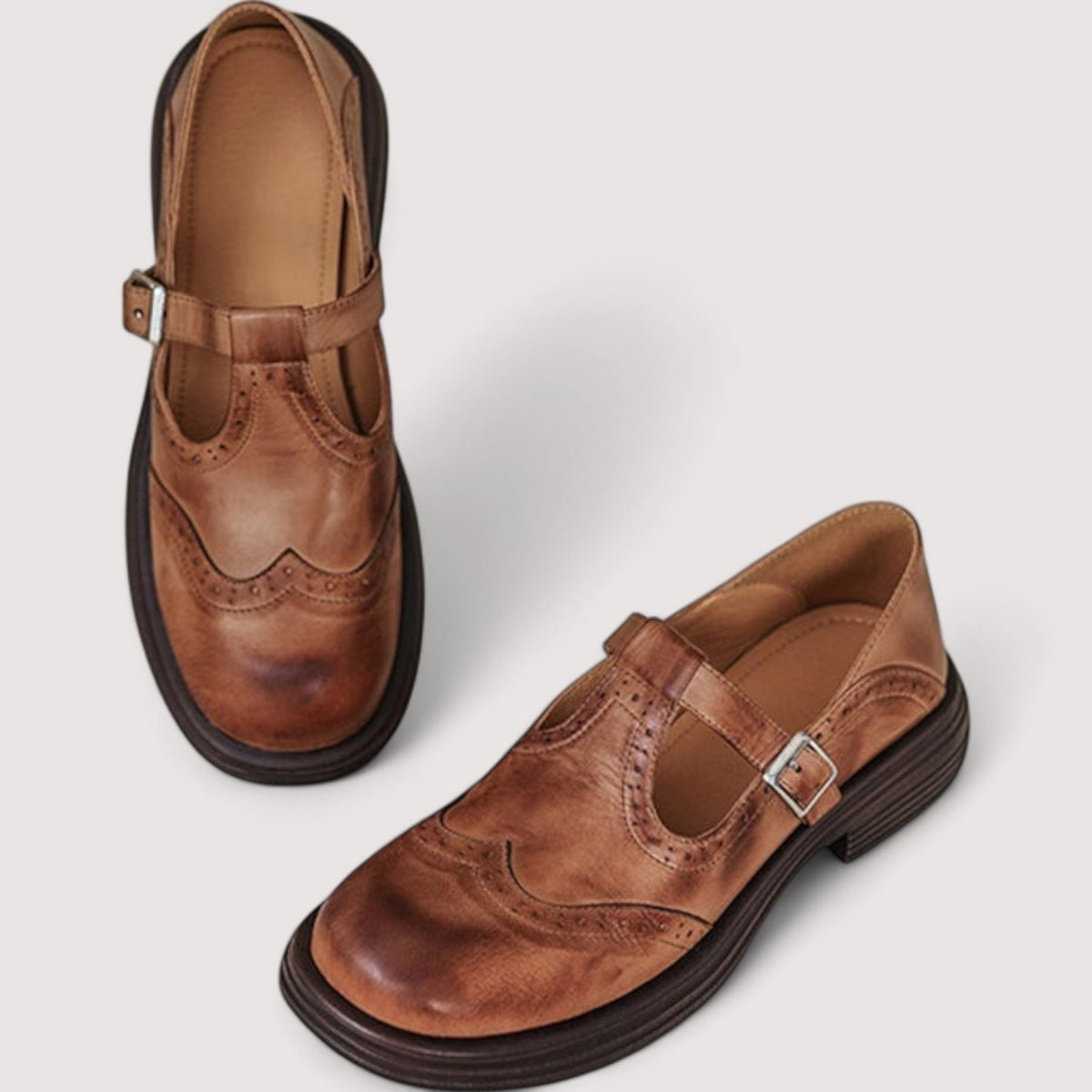 Colette Zapatos Mary Jane de Piel